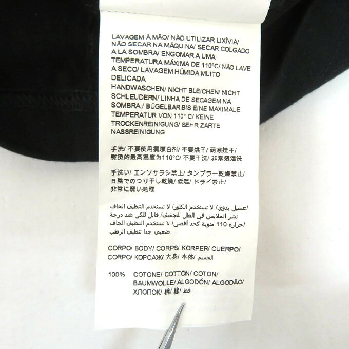 TATRAS S/S Pocket 3D Logo T-Shirt Black Size 2