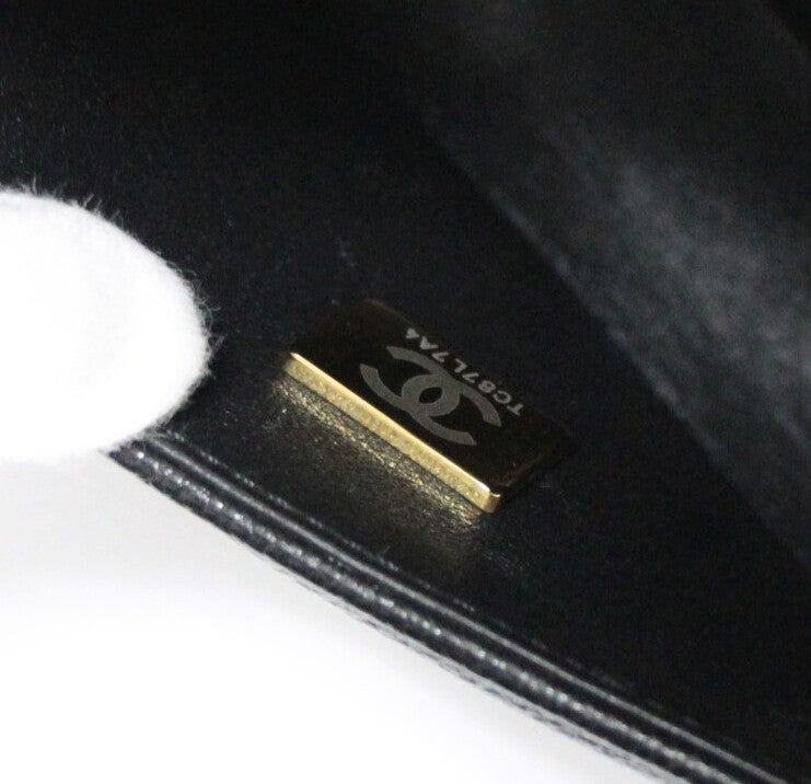 CHANEL Boy Chanel 15 Mini Matelasse Caviar Bag Size ONE SIZE