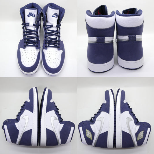 NIKE AIR JORDAN 1 High OG CO JP Navy Sneakers Size 28.0