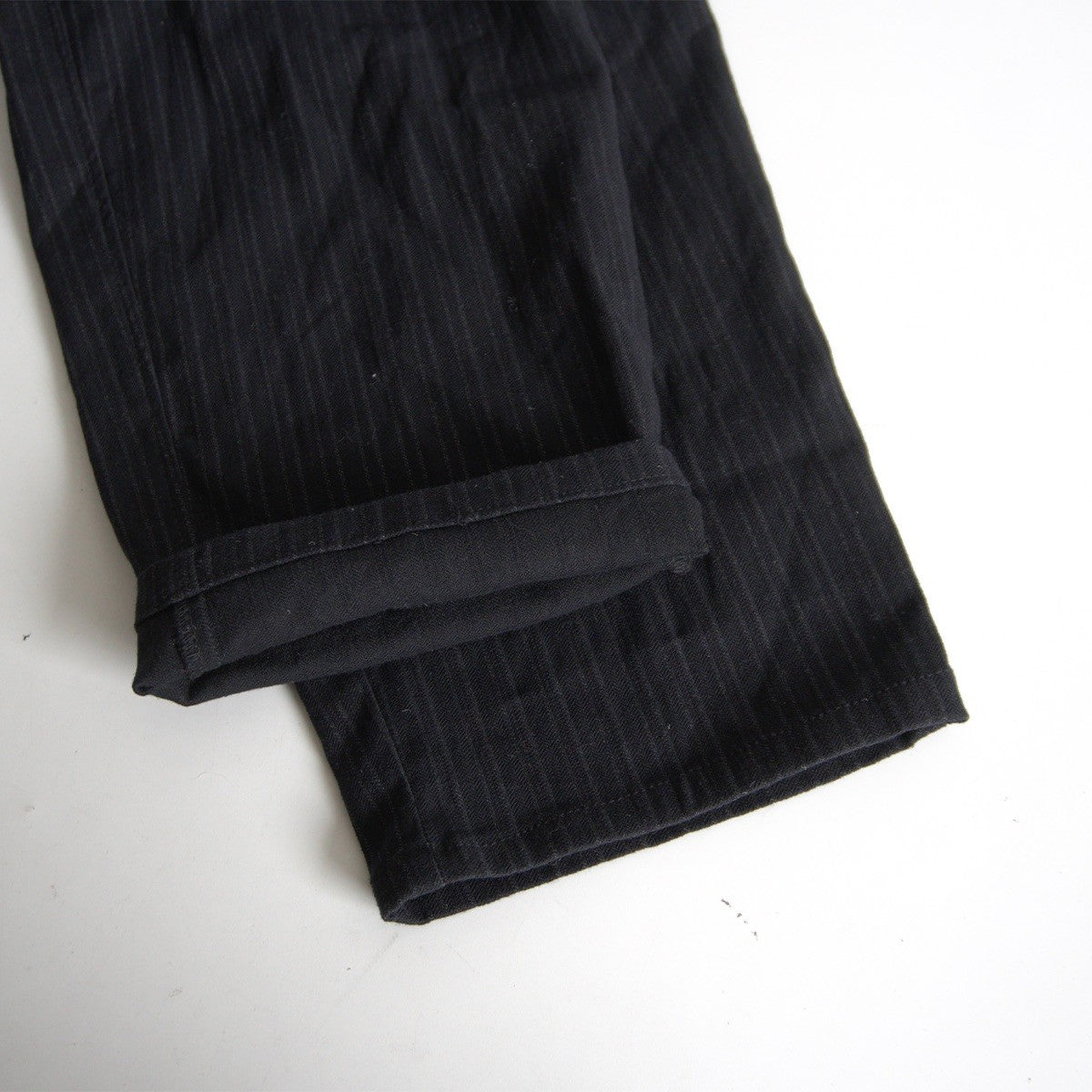 Isamu Katayama Backlash Striped Leather Overalls Size M