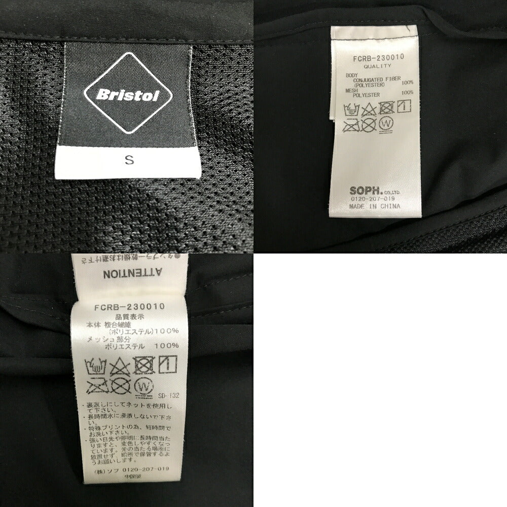F.C.R.B. 4-Way Stretch Ventilation Jacket Black Size S
