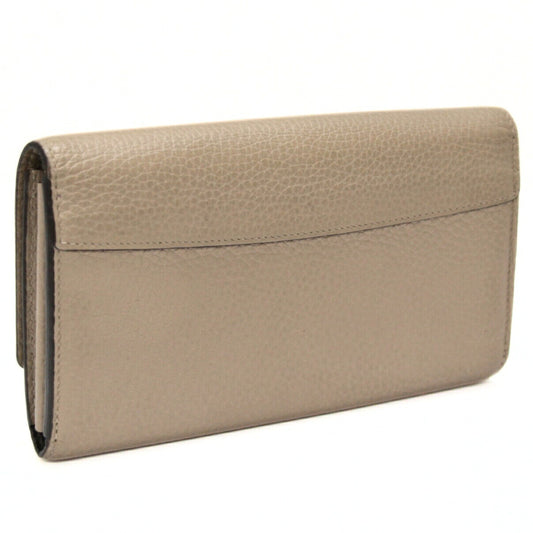 Louis Vuitton Capucines Taurillon Wallet Gray Size ONE SIZE