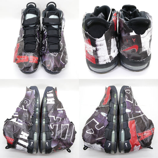 NIKE AIR MORE UPTEMPO 96 Maximum Sneakers Black Size 30.0