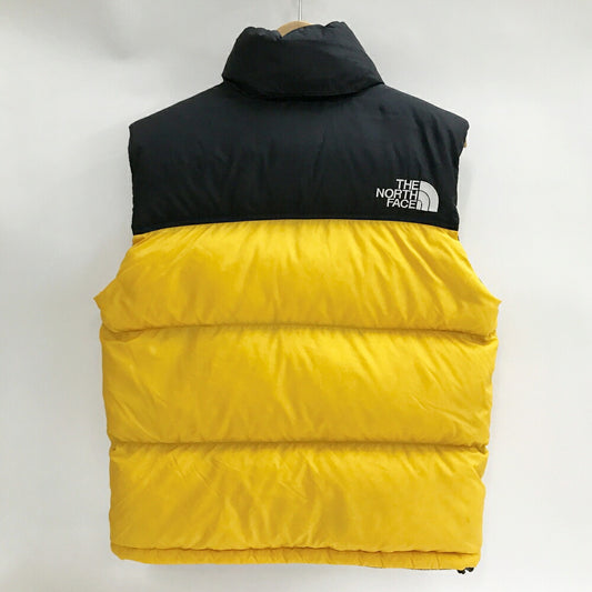 THE NORTH FACE Nuptse Down Vest Yellow/Black Size M