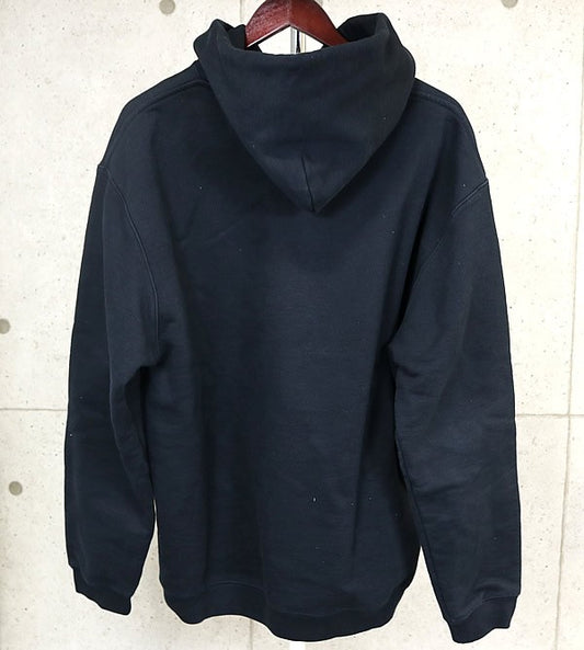 VETEMENTS Barcode Cotton Blend Hoodie Black Size XL