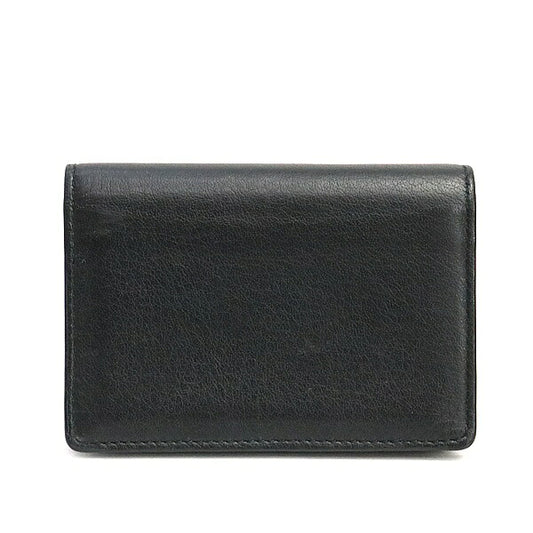 BALENCIAGA Everyday Leather Card Holder Black Card Case Size ONE SIZE