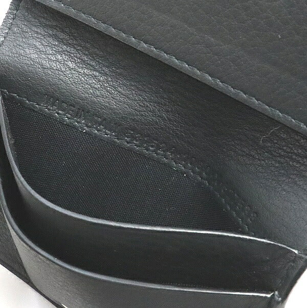BALENCIAGA Everyday Leather Card Holder Black Card Case Size ONE SIZE