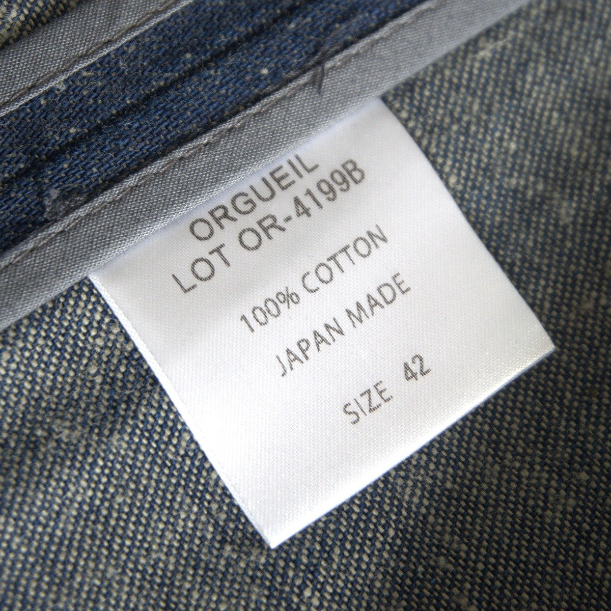 Orgueil 42 Prisoner Jacket Size 42