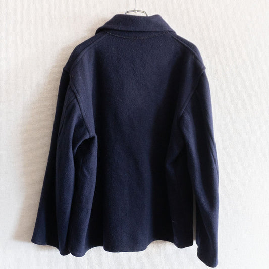 Vintage 50s-60s Wool Sport Jacket Blue Size 42