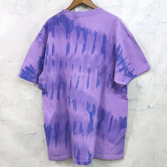 Warren Lotas Logo Print Cotton T-Shirt Purple Size L