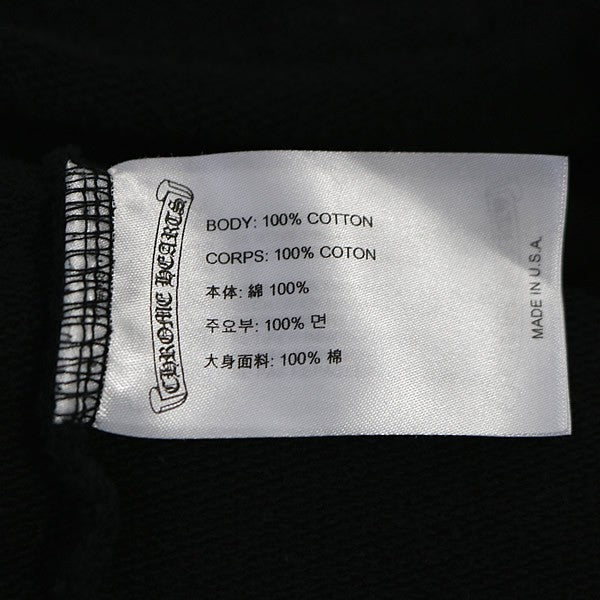 CHROME HEARTS CH Plus All-Over Print Hoodie Black Size M