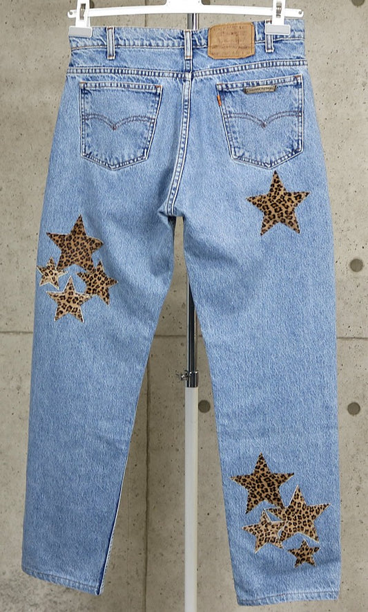 CHROME HEARTS Levi's U VNTG Denim Jeans Blue Size 36