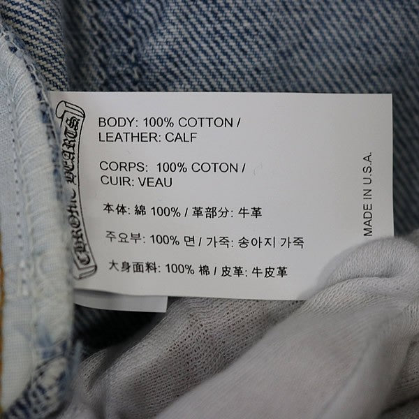 CHROME HEARTS Levi's U VNTG Denim Jeans Blue Size 36