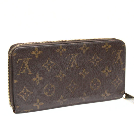 Louis Vuitton Monogram Zippy Wallet Brown Size ONE SIZE
