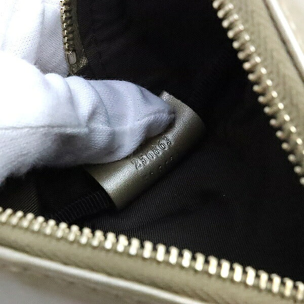 GUCCI Whale Micro GG Leather PVC Case Beige Size ONE SIZE
