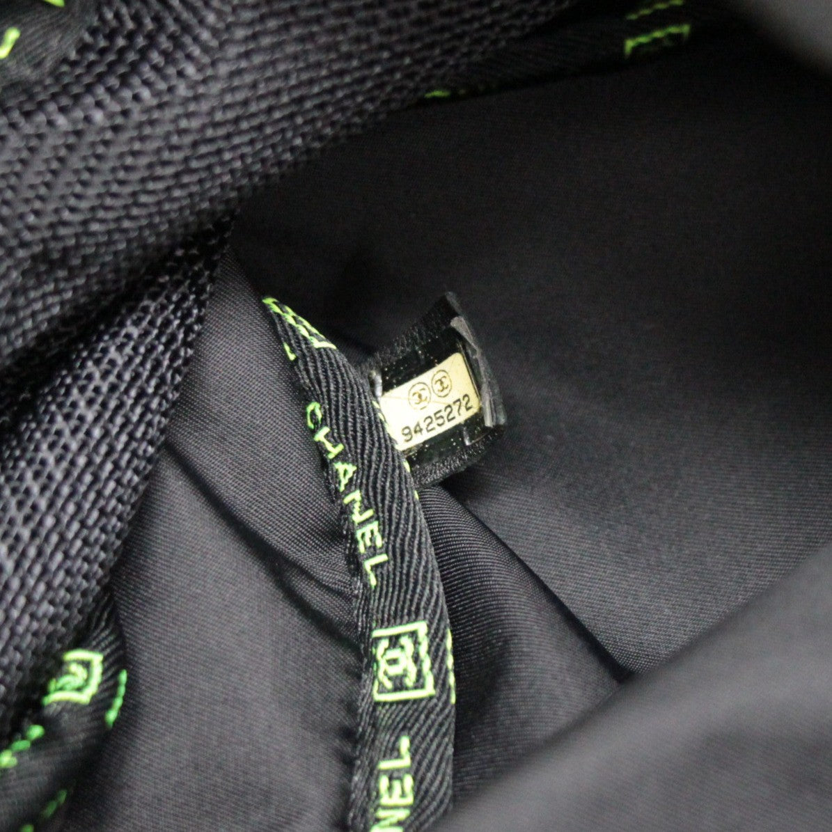 CHANEL Chanel Sport Nylon Messenger Bag Black Size ONE SIZE