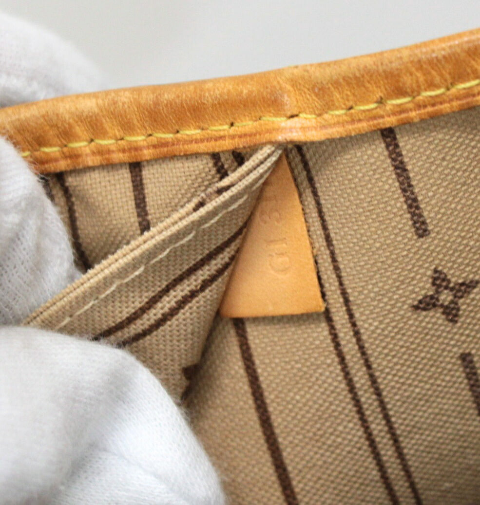 Louis Vuitton Neverfull MM Monogram Bag Brown Size ONE SIZE