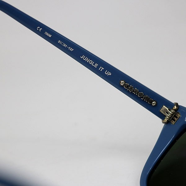 CHROME HEARTS "JUNGLE IT UP" Sunglasses Blue Size ONE SIZE