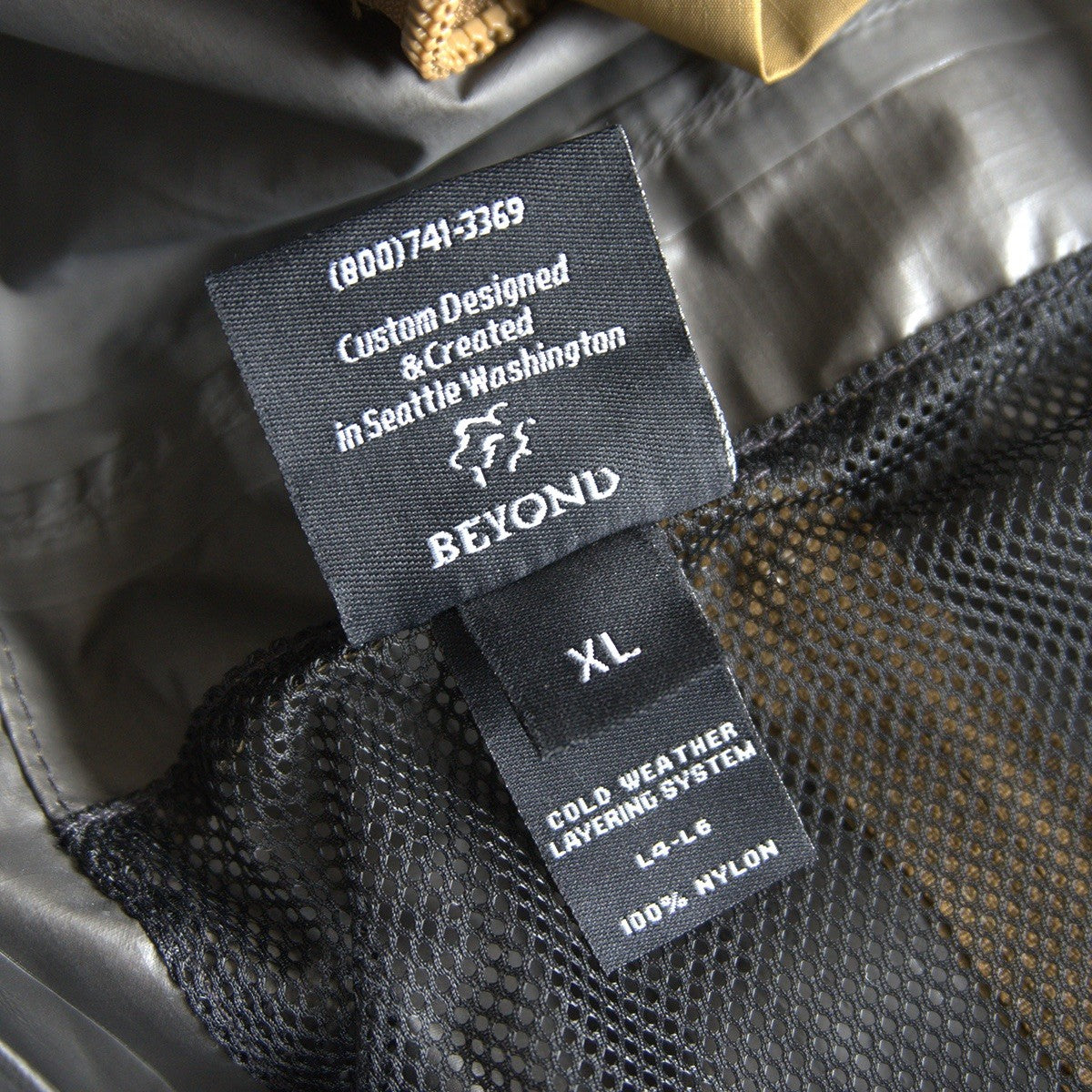 BEYOND CLOTHING PCU LEVEL6 GORE-TEX JACKET Size XL