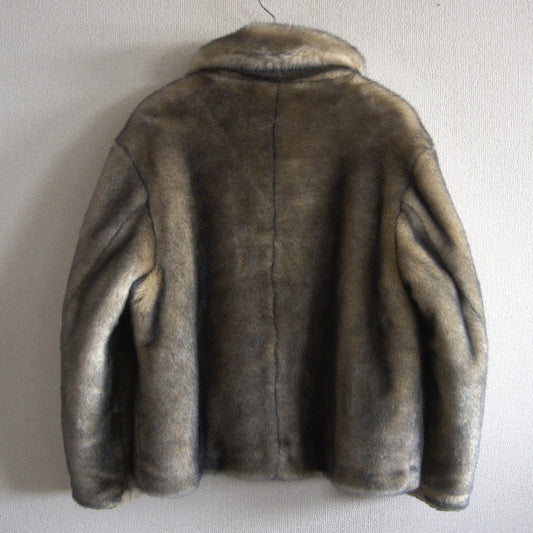 Gosha Rubchinskiy 15AW Faux Fur Boa Jacket Size M