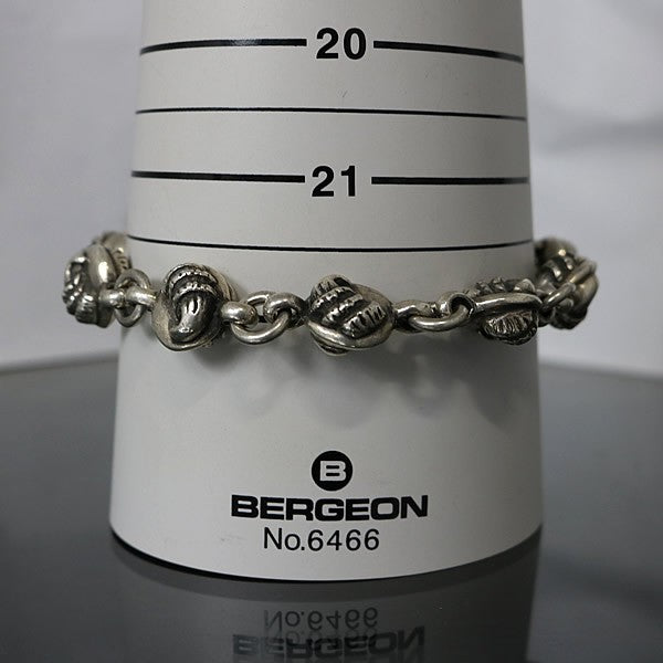 CHROME HEARTS #2 Claw Ball Bracelet Silver Size ONE SIZE