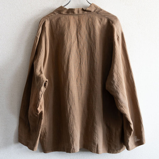 Y's for Men 90S Linen Chore Jacket Size XXL
