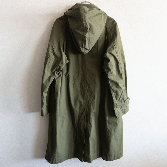 45R Coated Weather 908 Tent Coat Olive Size M