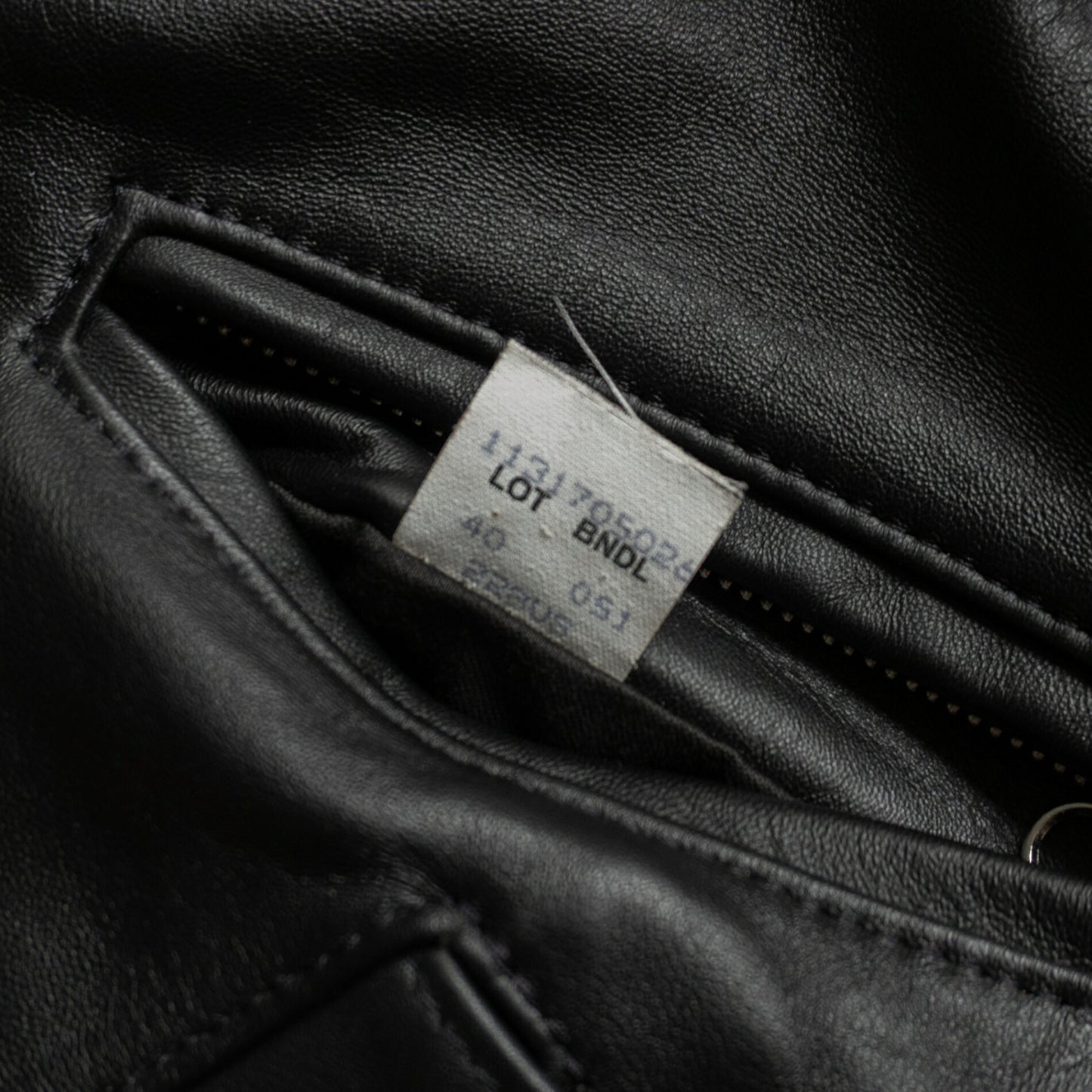 Schott Lamb Double Rider Jacket Size 40