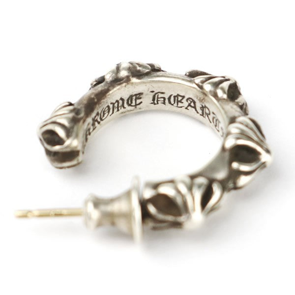 CHROME HEARTS Cross Band Hoop Silver SV925 Size ONE SIZE