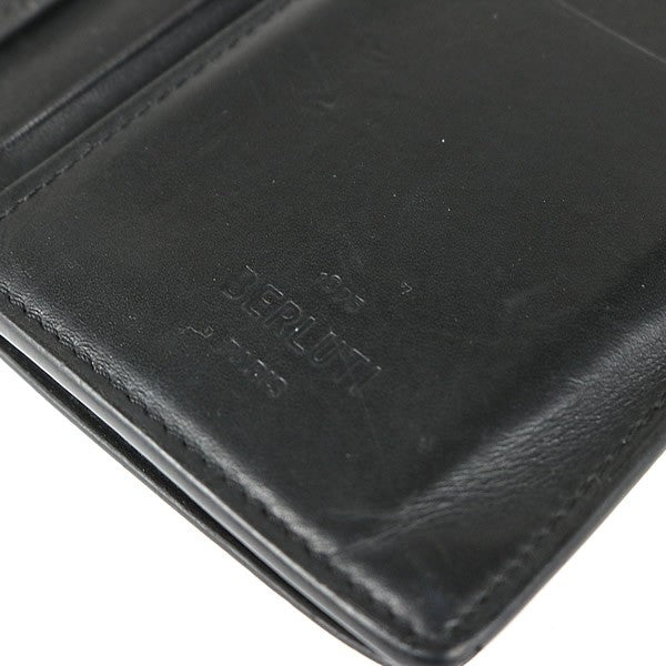 Berluti Calligraphy Leather Zip Bi-fold Wallet Size ONE SIZE