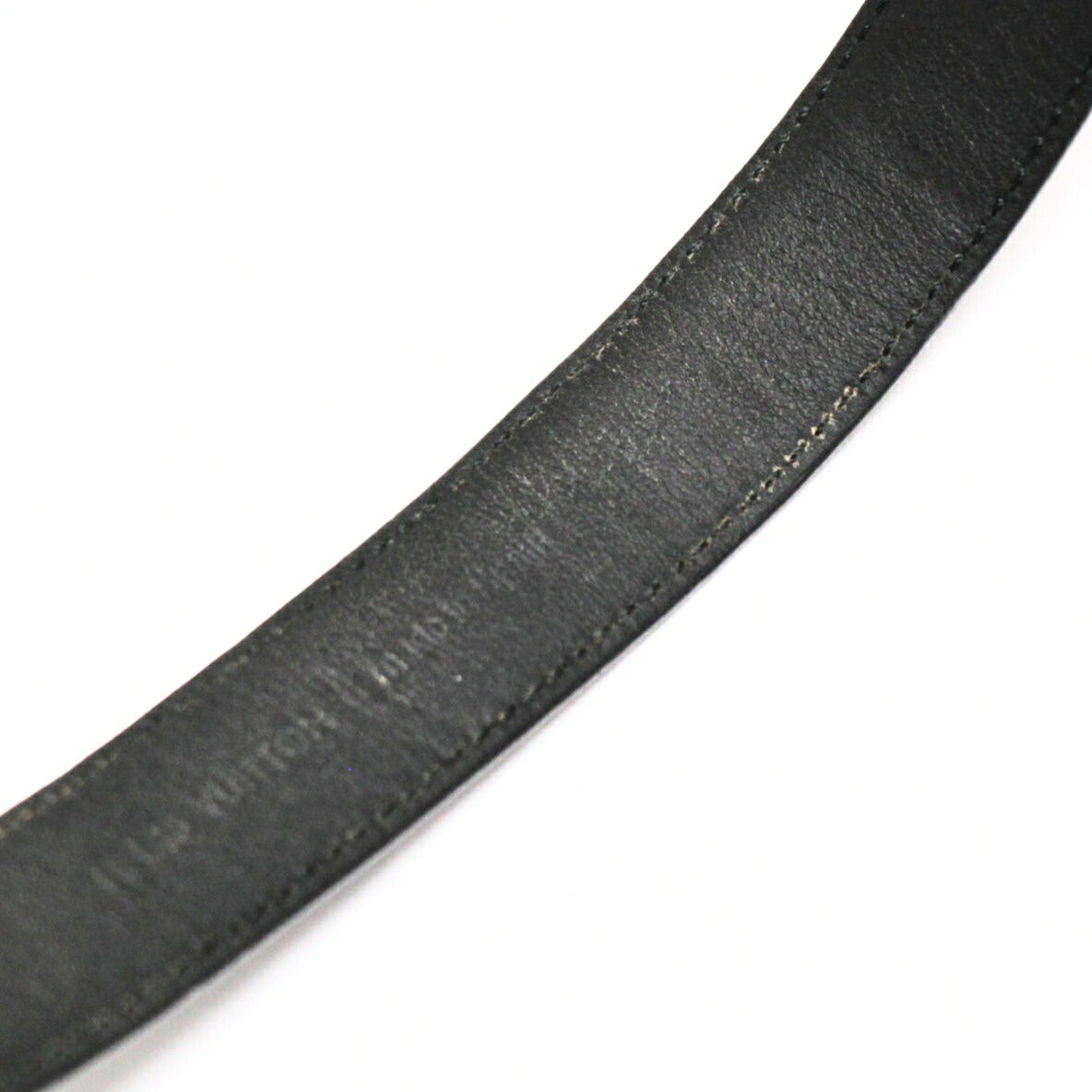 LOUIS VUITTON LV Slim Monogram Eclipse Bracelet Size 19
