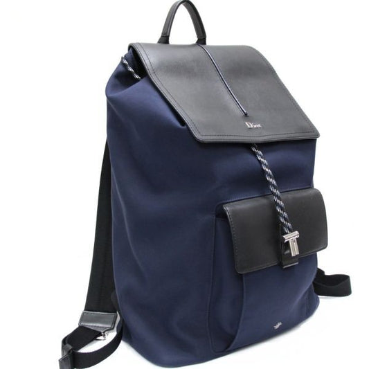 Christian Dior B-Motion Nylon Backpack Blue Size ONE SIZE