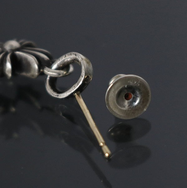 CHROME HEARTS New Baby Fat Silver Earrings Size ONE SIZE