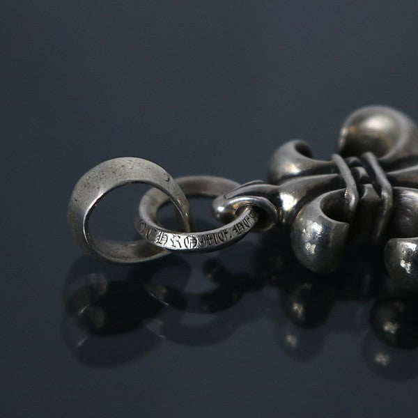 CHROME HEARTS BS Fleur w/ Bail 925 Silver Pendant Charm