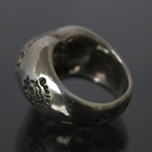Gaboratory Heart Silver Ring Size ONE SIZE