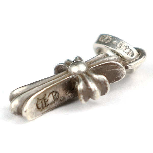 CHROME HEARTS New Baby Fat Cross Silver Charm Size ONE SIZE