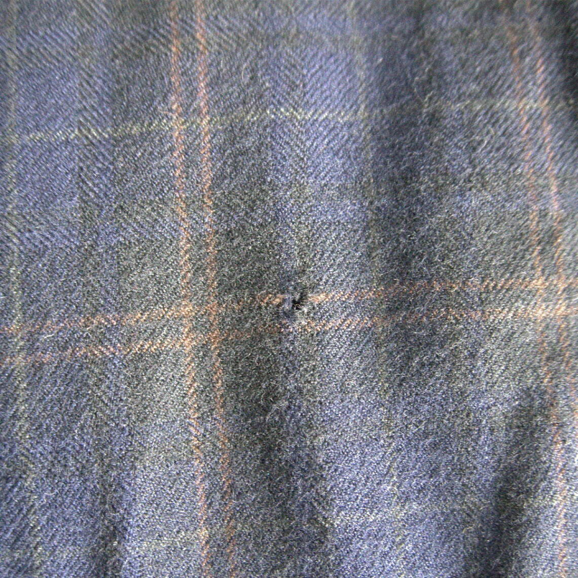 Y's for Men Wool Plaid Zip Jacket Size XL