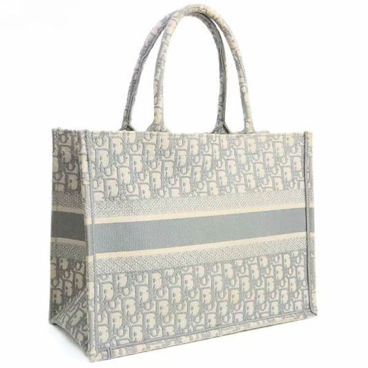 Christian Dior Trotter Medium Bag Gray Size ONE SIZE