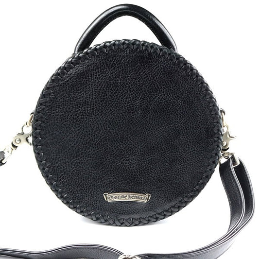 CHROME HEARTS BLUE MOON 2-Way Leather Bag Size ONE SIZE