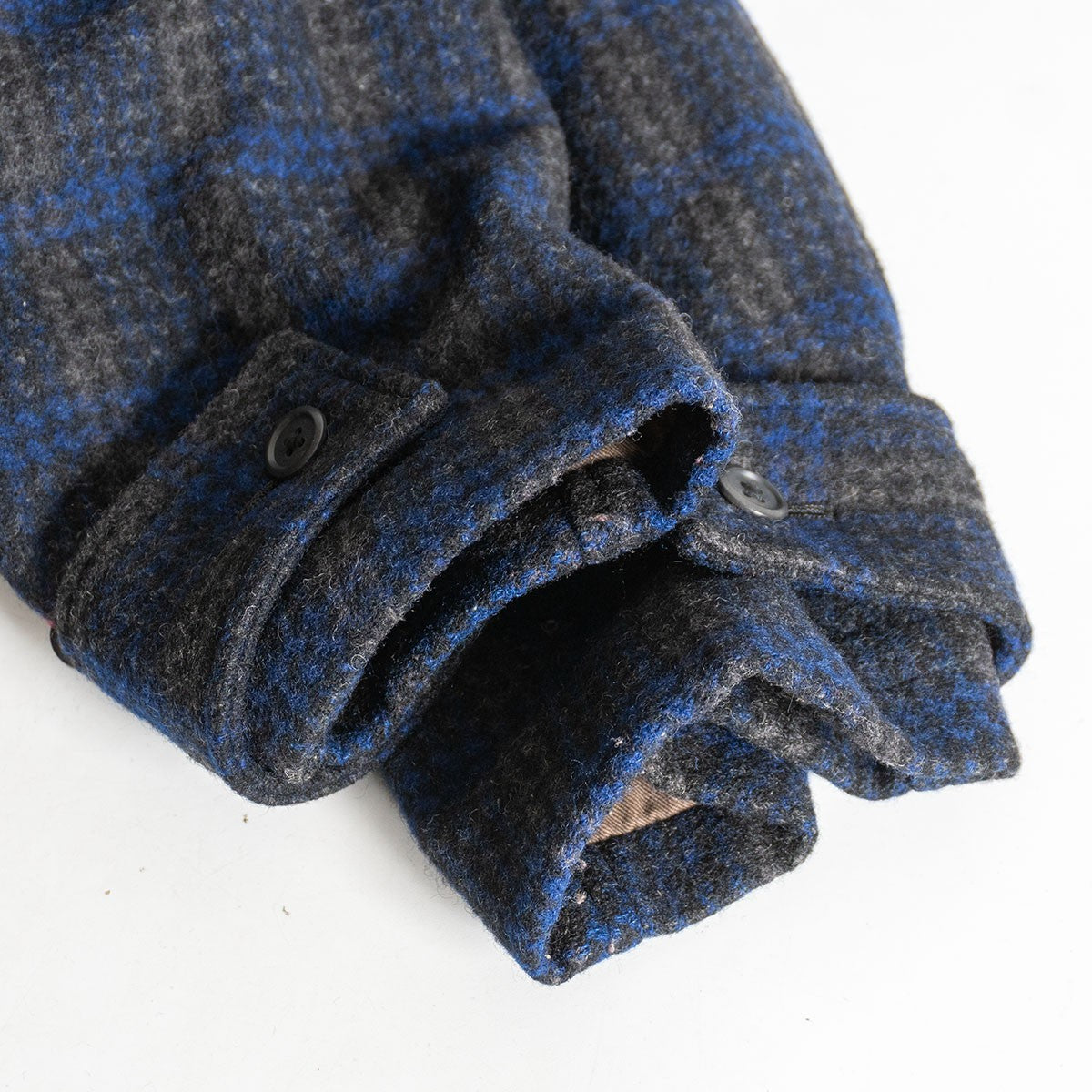 Y's for Men Wool Check Field Coat Size XXL