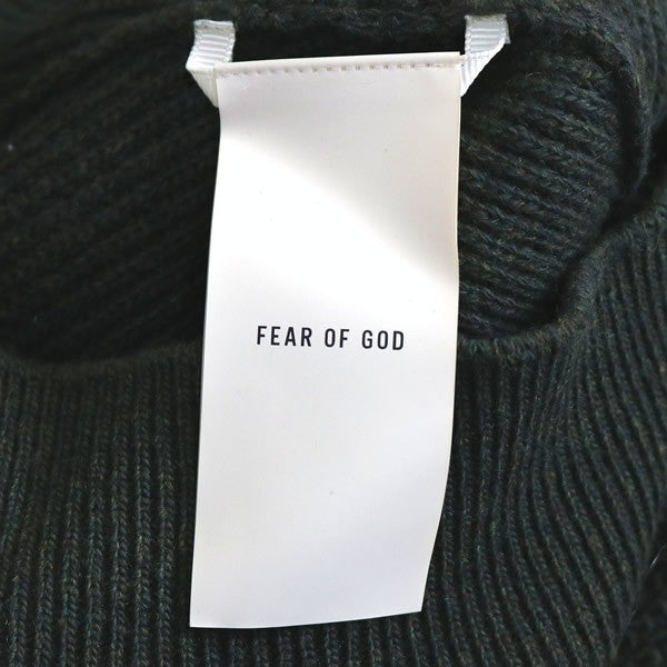 FEAR OF GOD Crewneck Knit Sweater Khaki Size M