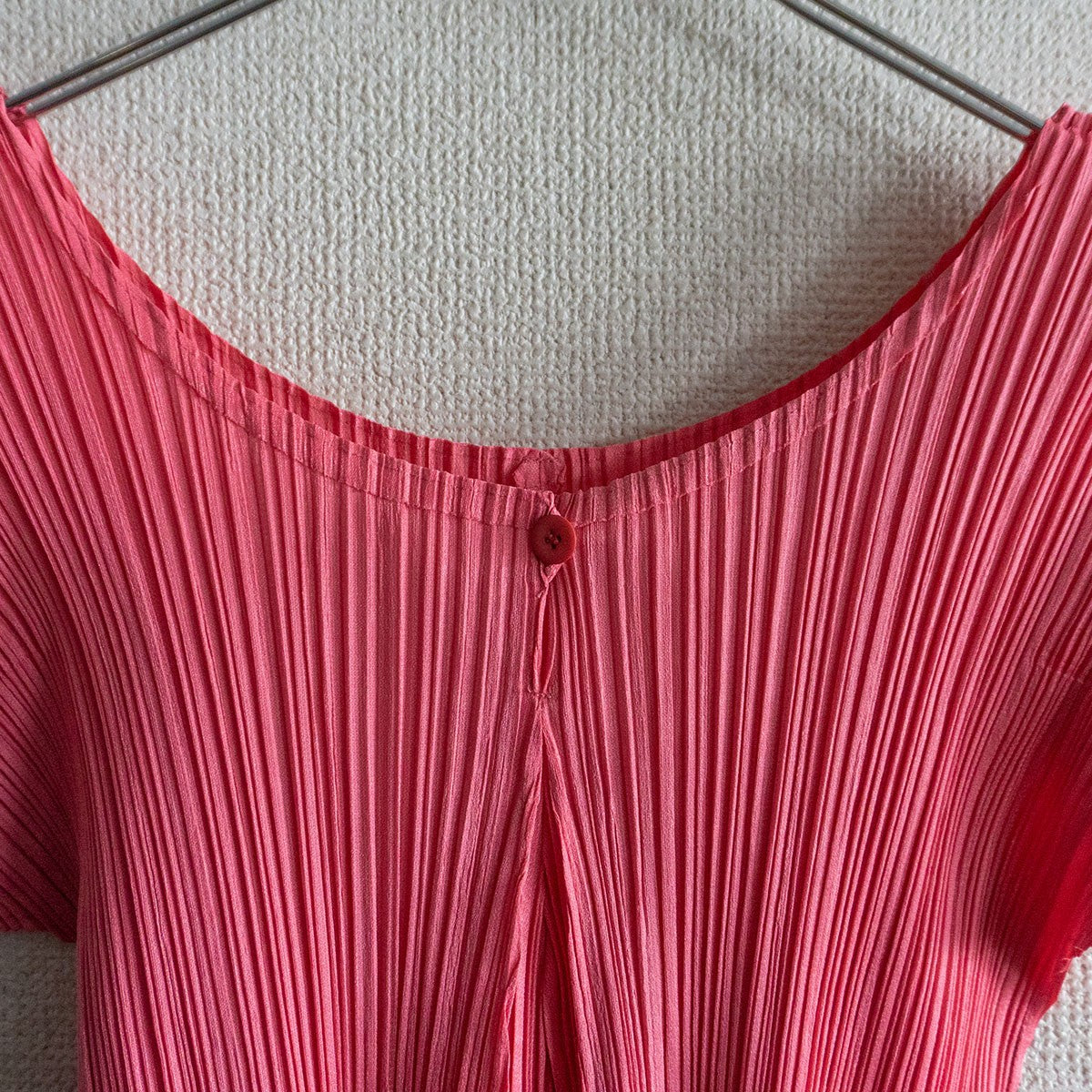 PLEATS PLEASE Pleated knit top T-Shirt Size 3