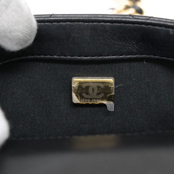 CHANEL Matelasse 18 Chain Around Lambskin Bag Size ONE SIZE