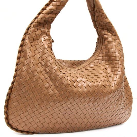 BOTTEGA VENETA Intrecciato Leather Bag Brown Size ONE SIZE