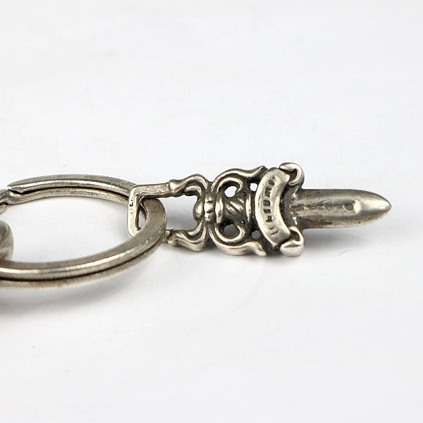 CHROME HEARTS Classic Link SV925 Keychain Wallet Size ONE SIZE