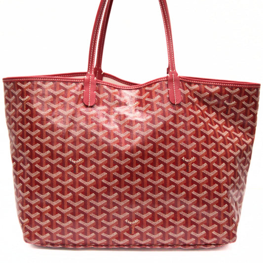GOYARD St. Louis PM Goyardine Canvas Bag Red Size ONE SIZE