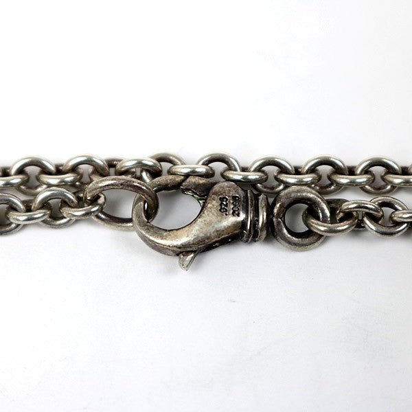 CHROME HEARTS NE Chain SV925 18-inch Necklace Size ONE SIZE