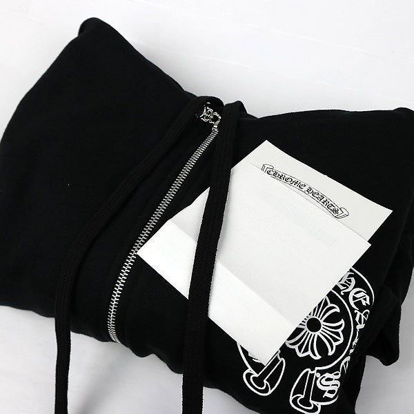 CHROME HEARTS Osaka Exclusive Zip Hoodie Black Size XXL