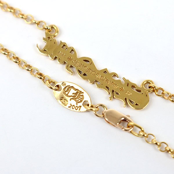 CHROME HEARTS 22K CHROME Logo Chain Necklace Size ONE SIZE