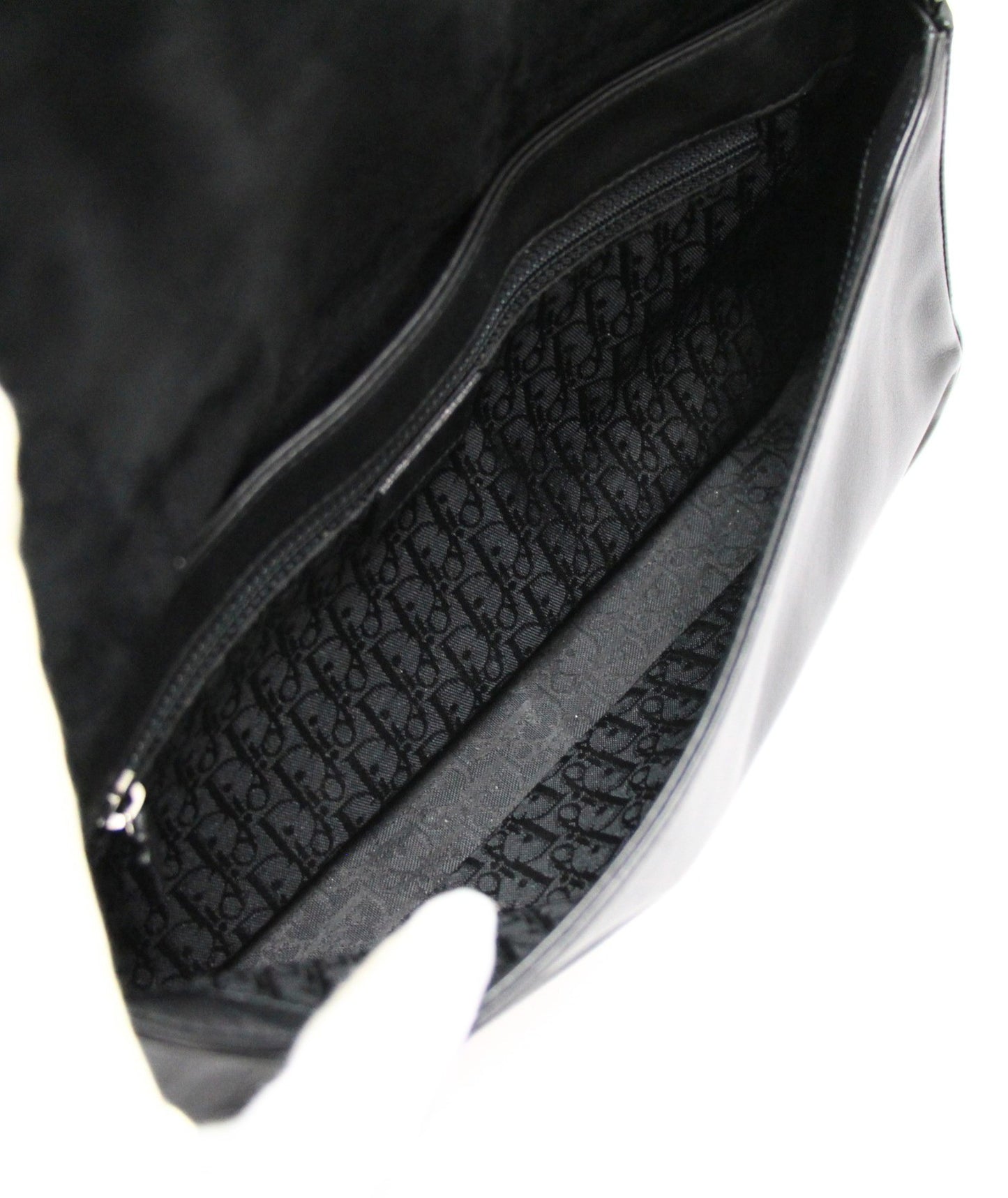 Christian Dior Street Chic Leather Bag Black Size ONE SIZE